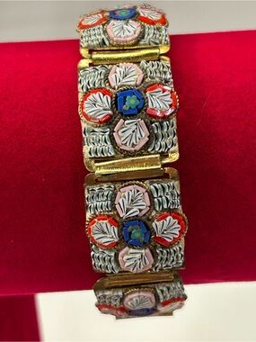 Vintage Italian micro mosaic bracelet